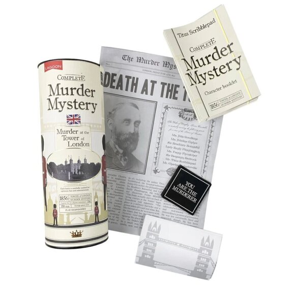 Complete Murder Mystery London Game New - Picture 5 of 5